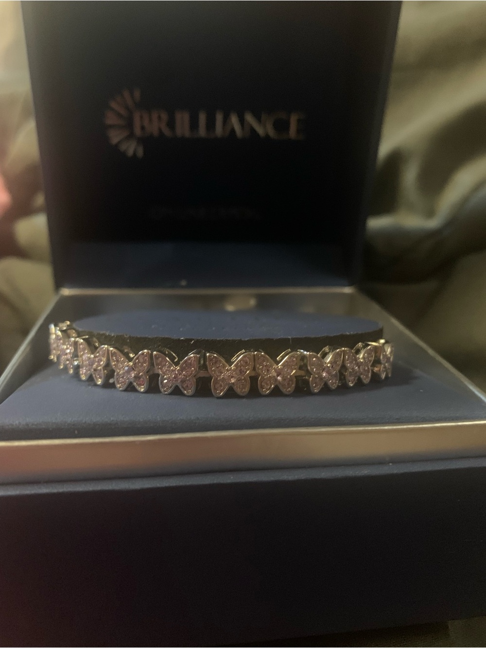 Brilliance Butterfly Tennis Bracelet